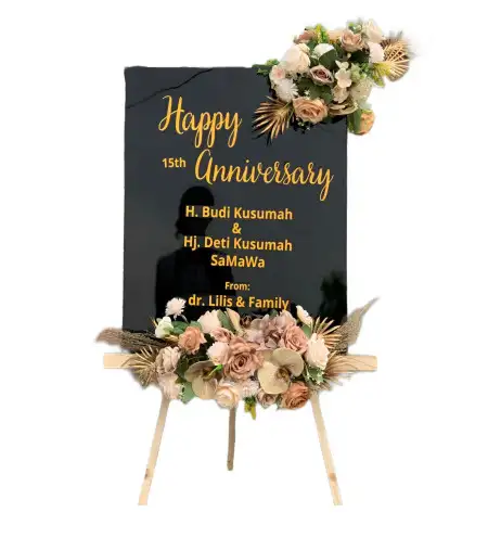 Papan Bunga Akrilik Puser